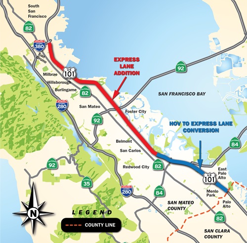 SM 101 Express Lanes Project