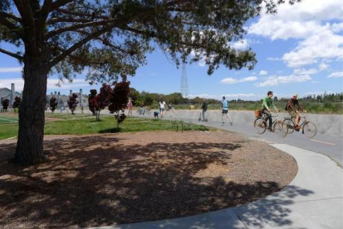 Levee Project Rendering: Port Royal Park