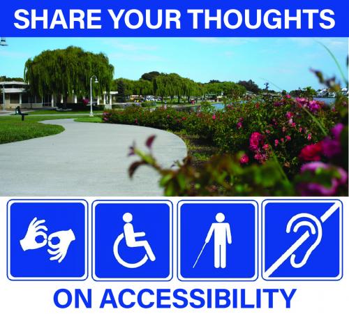 Share your thoughts on accessibility!