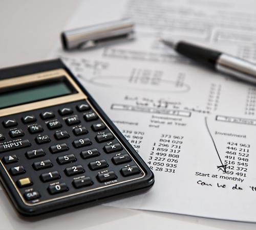 Calculator & Finance Sheet