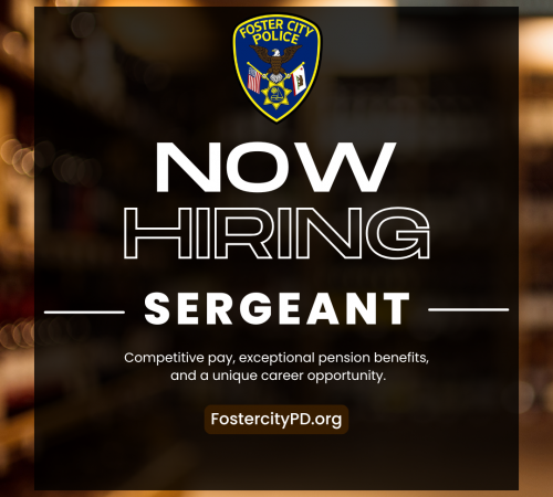 Now Hiring for Police Sergeant