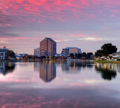 Foster City Lagoon Sunset