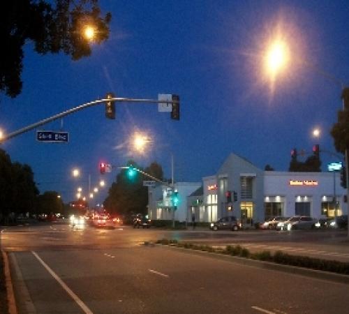 Street Lights at Night