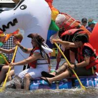 Raft race pic