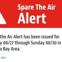 Spare the Air Alert - Sun 8/30