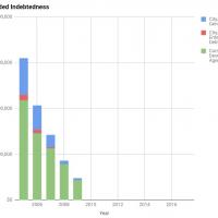 Debt Services Bar Graph