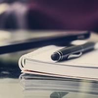 Pen on Notebook
