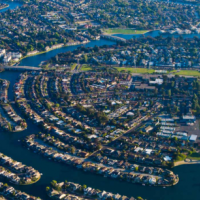 aerial photo of foster city