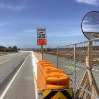 Construction Along Beach Park Boulevard