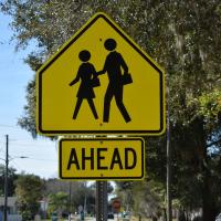 School sign