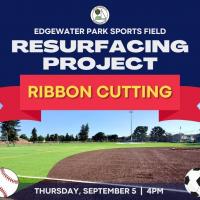 resurfacing ribbon cutting