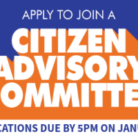 Apply to Join a Citizen Advisory Committee Banner