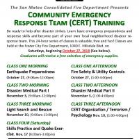 CERT CLASS FLYER
