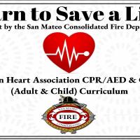 A promotional image for SMCFD's CPR class