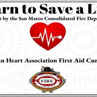 A promotional image for SMCFD's First Aid class