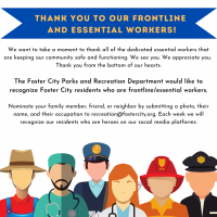 Salute to FC Frontline and Essential Workers