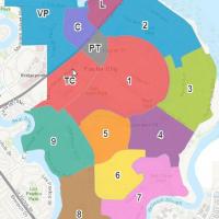 Foster City neighborhood map