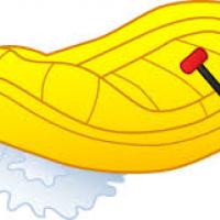 inflatable raft