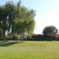 With 2.4 acres, Sunfish Park offers playgrounds, a multi-purpose court and lawn area