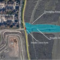 area for dredging project