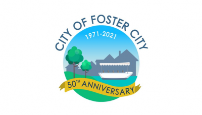 City of Foster City Anniversary Commemorative Logo