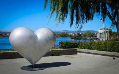 heart sculpture