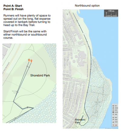 X Country Meet Course Map