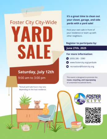 City Wide Yard Sale 2025 Graphic