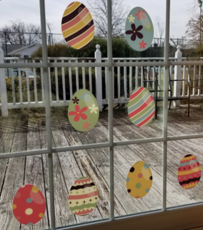 Window Egg Hunt