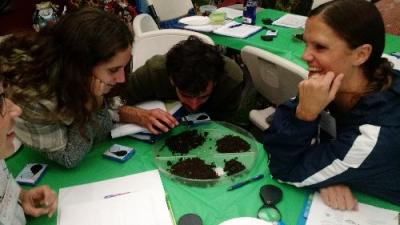 Learning about compost