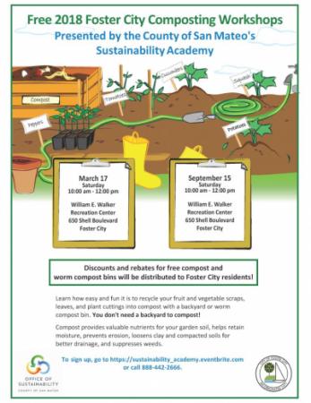 2018 Foster City Composting Workshops