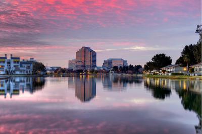 Foster City Lagoon Sunset