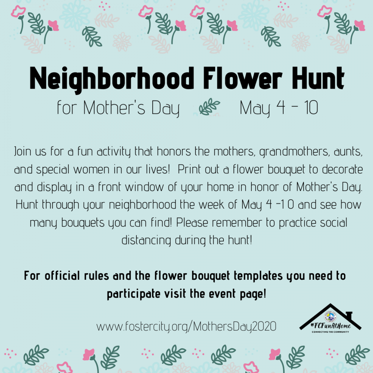 Neighborhood Flower Hunt