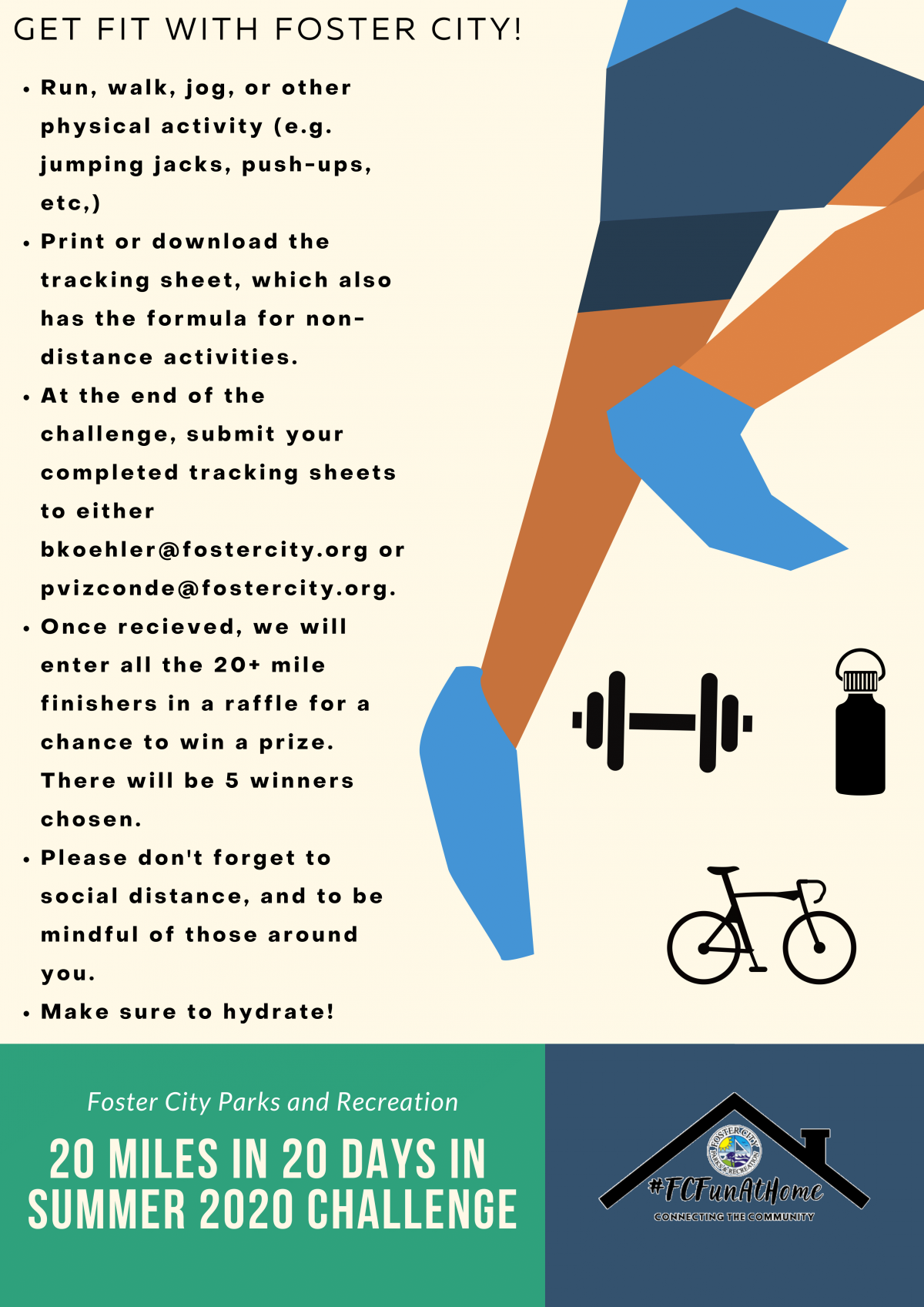 20 Miles in 20 Days