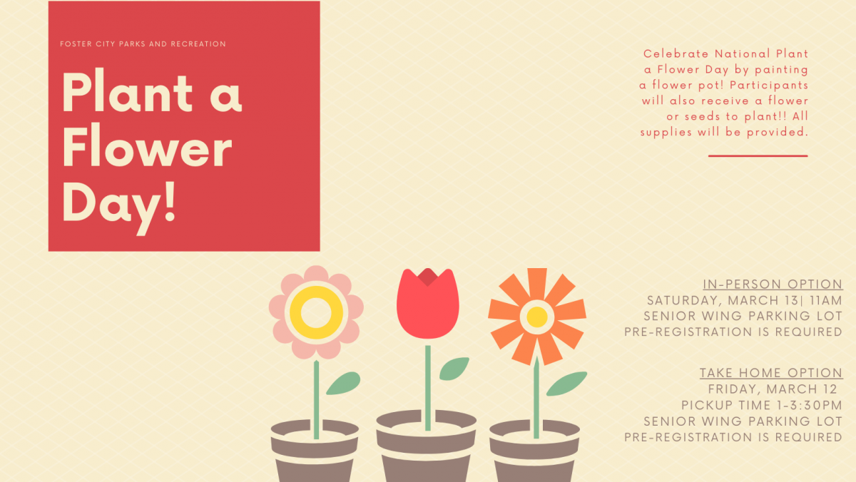 Plant a Flower Day Flyer 