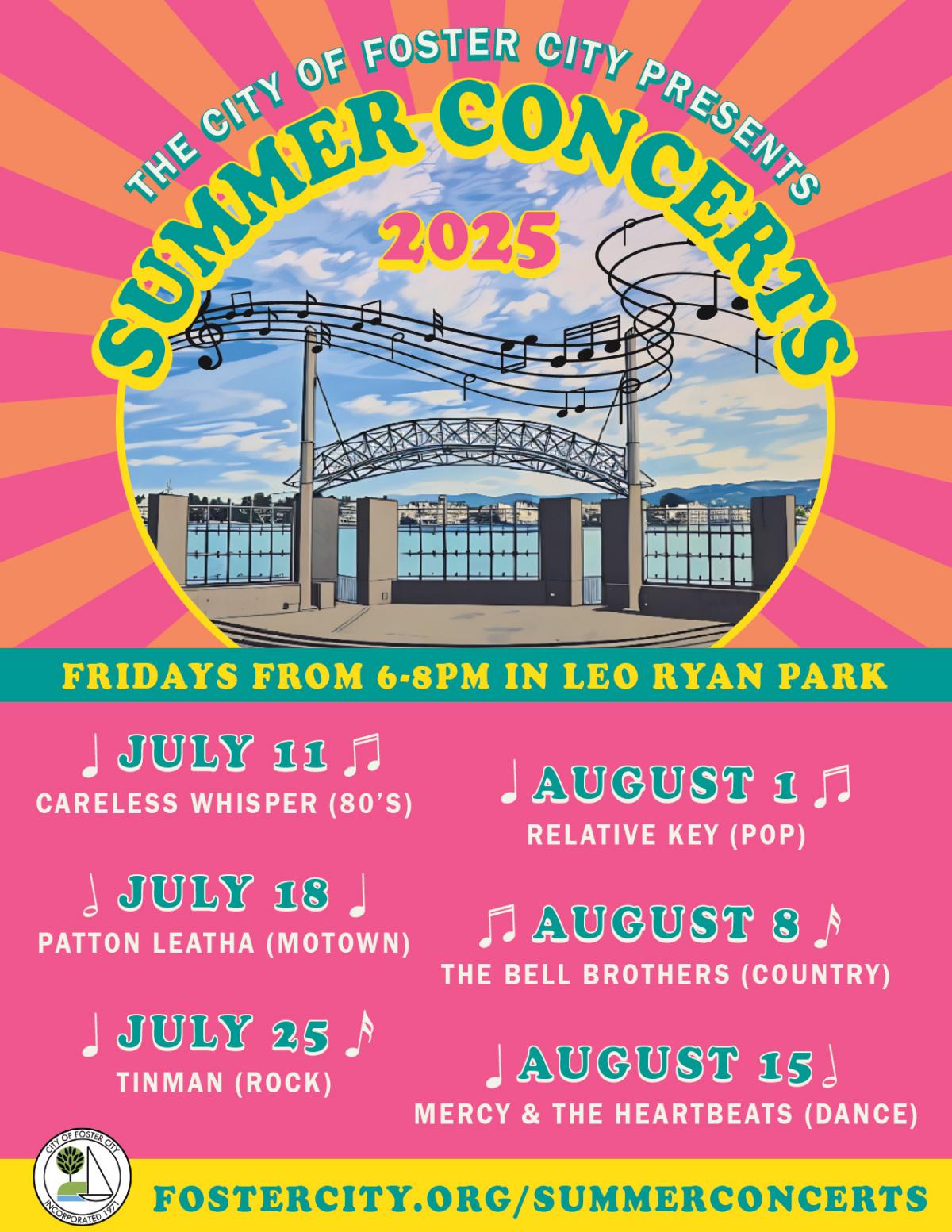 2025 Summer Concert Series