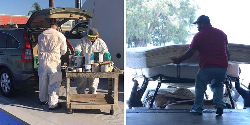 Paint Mattress Drop Off Event Foster City California